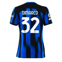 Inter Milan Federico Dimarco #32 Hjemmedrakt Dame 2023-24 Kortermet